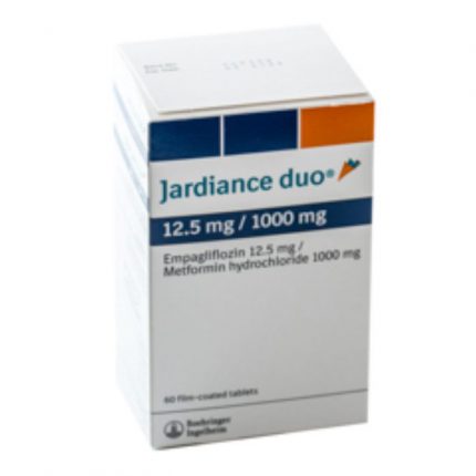Джардинс (эмпаглифлозин) 12.5 мг